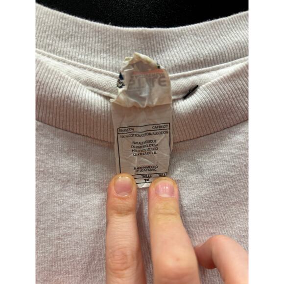 2010 Alice in Wonderland Johnny Depp Movie Promo Graphic T Shirt Large 23x27 - Picture 4 of 4